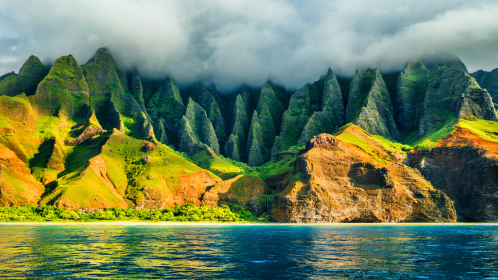 Na Pali coast, Kauai, Hawaii