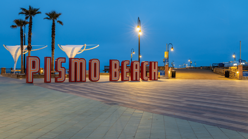 Pismo Beach and Pier, California