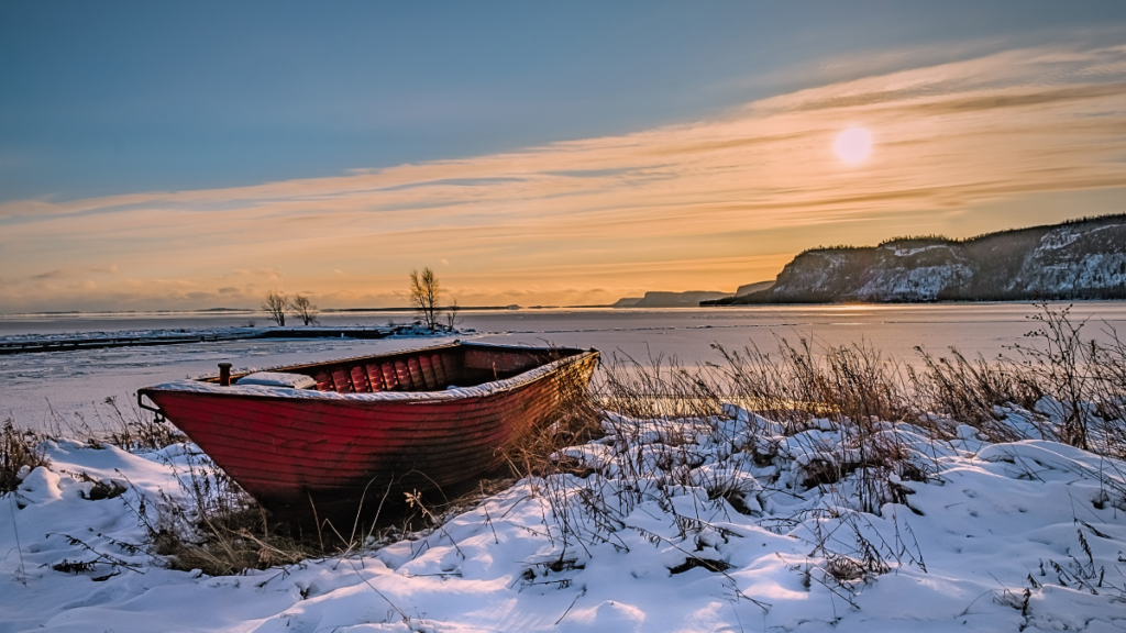 Lake Superior near Thunder Bay Ontario