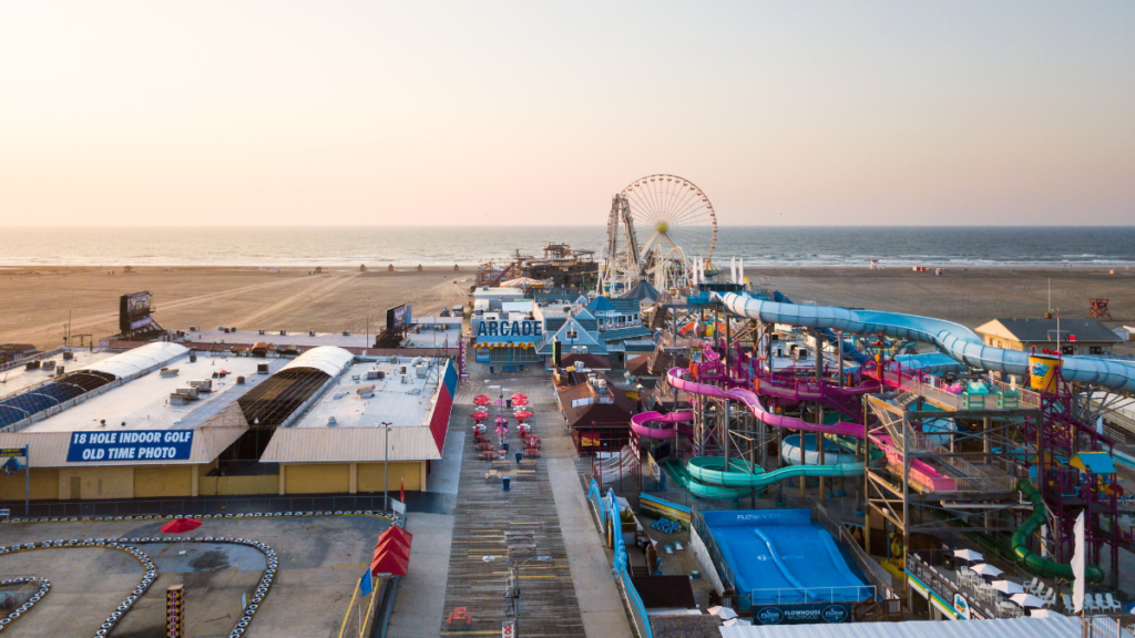 Beachfront Water Parks, Wildwood, New Jersey