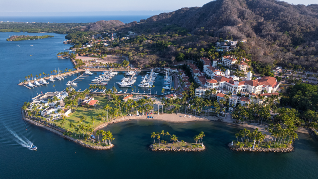 Jalisco, mouth of river, Melaque Beach, Costalegre