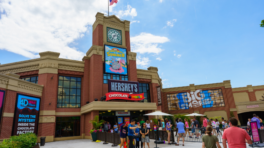 Hershey’s Chocolate World in Hershey, Pennsylvania