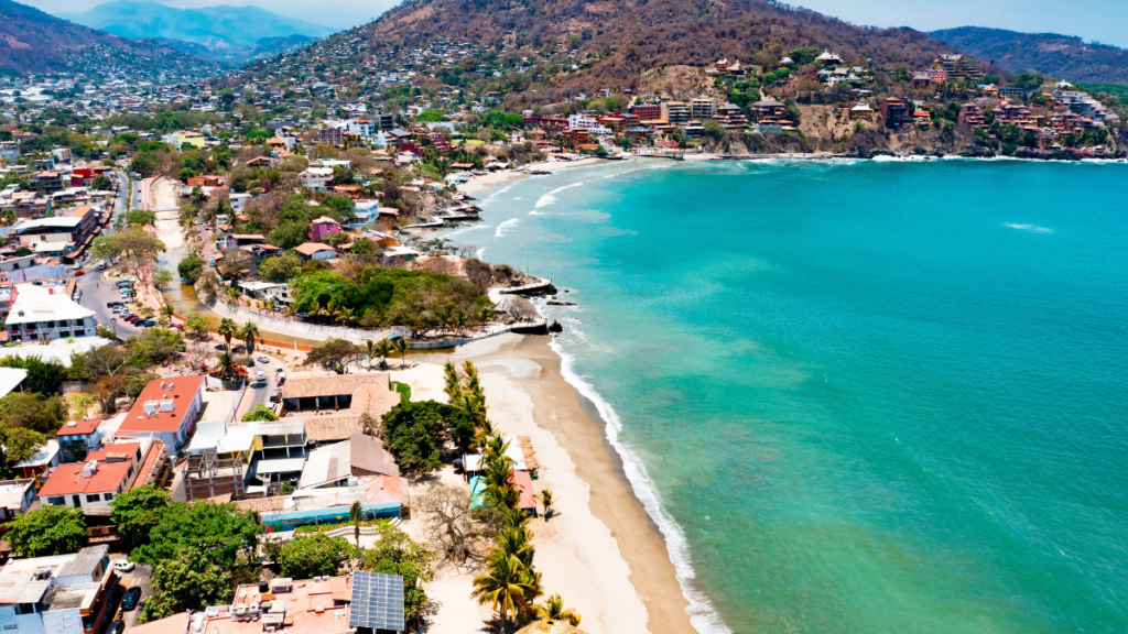 Playa la Madera, located in Ixtapa, Zihuatanejo