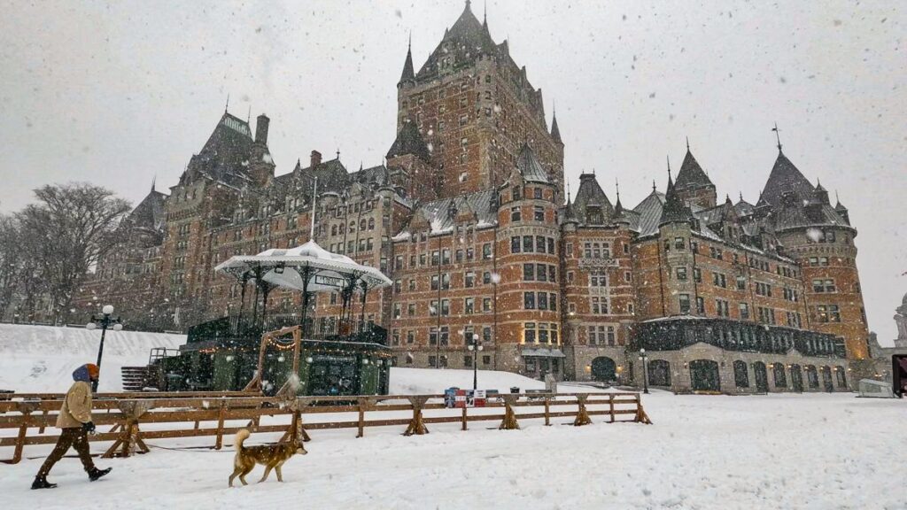 famous hotel in Quebec