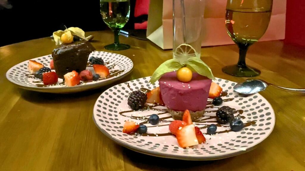 vegan desserts at Don Vegan