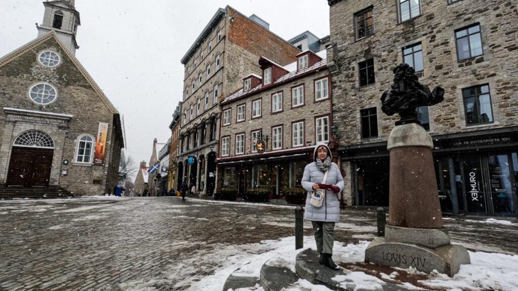 old square in Quebec