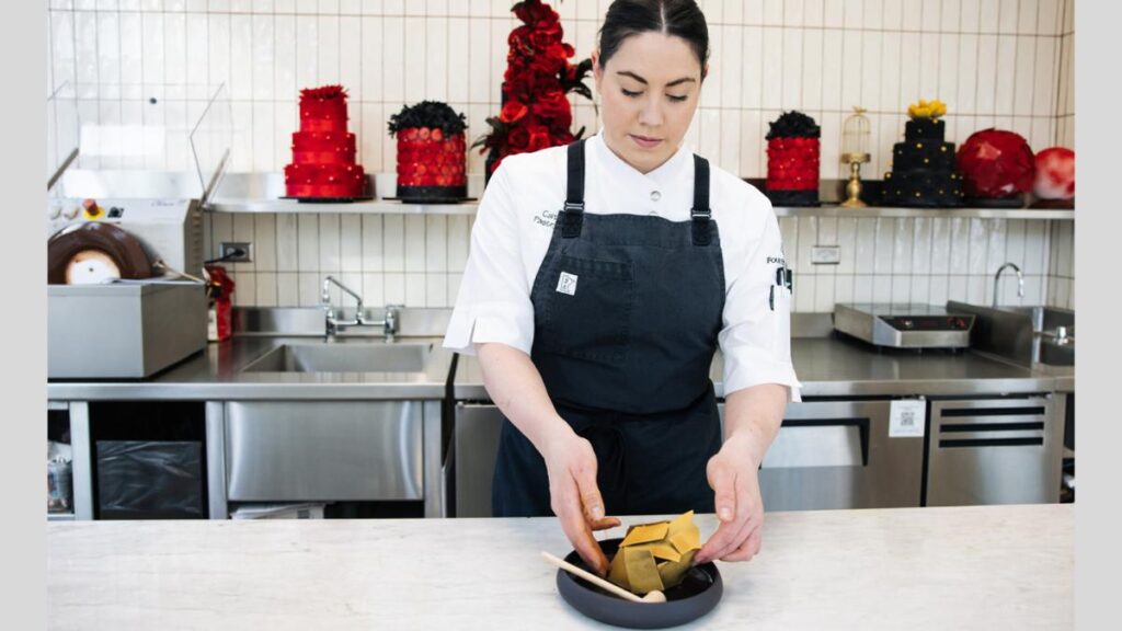 Four Seasons Minneapolis chef in chocolate room